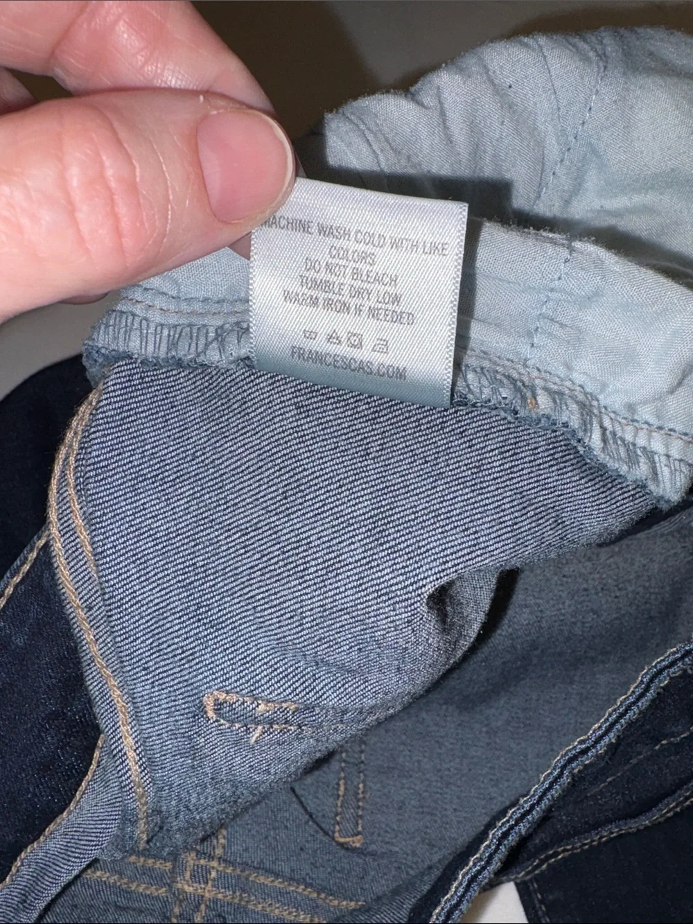 Harper Heritage High Rise Flare jeans button fly straight leg dark wash Size 28